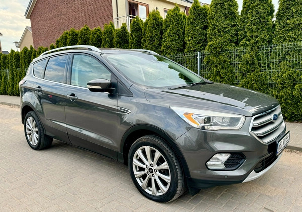 Ford Escape cena 63900 przebieg: 142350, rok produkcji 2017 z Mońki małe 137